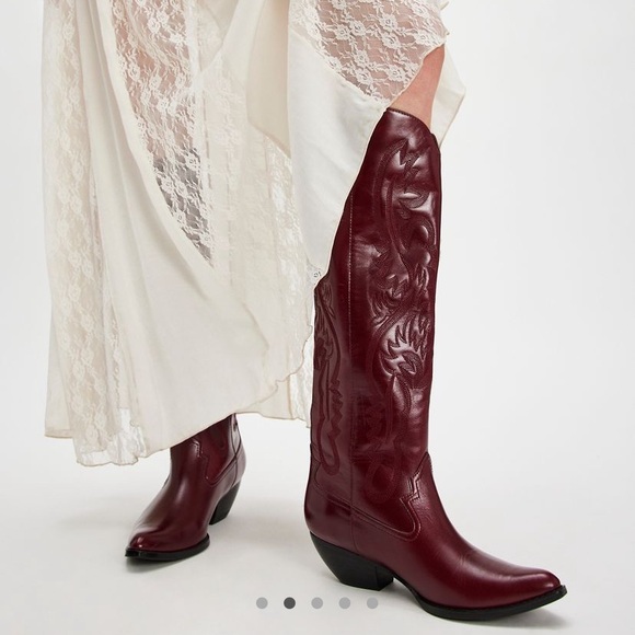 Jeffrey Campbell Finn Tall Western Boots - Picture 1 of 12